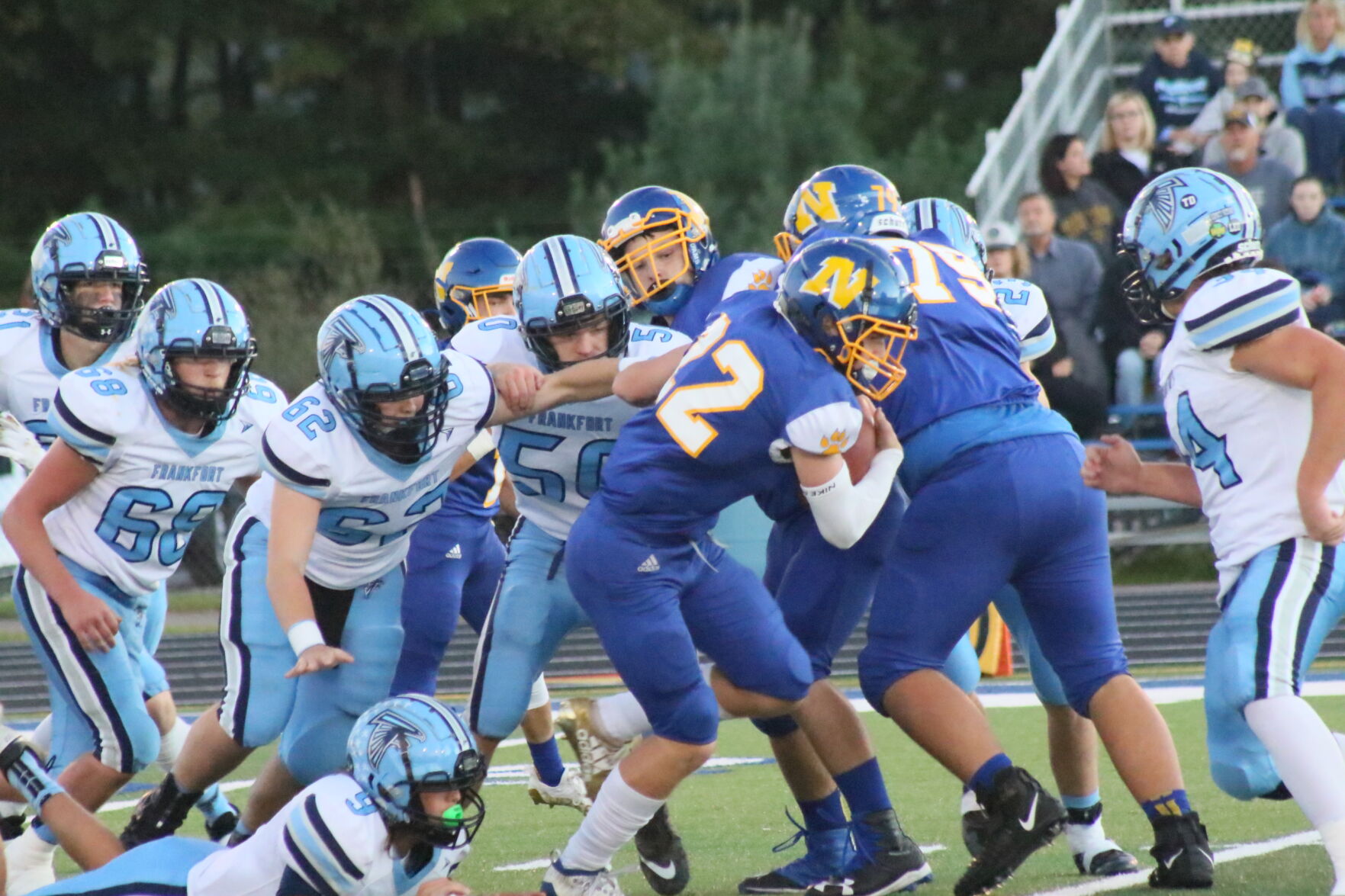 Huskies upset Falcons